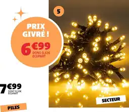 Gifi Guirlande lumineuse flash 100 led offre