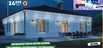 Gifi Rideau lumineux 180 led offre