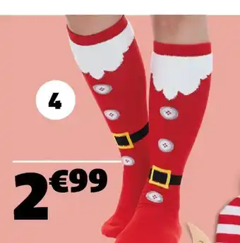 Gifi Chaussettes hautes de noël offre