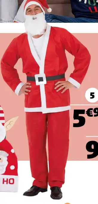 Gifi Costume père noël offre