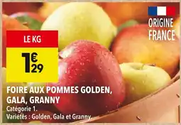 Supeco Pommes golden offre