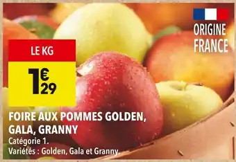 Pommes golden