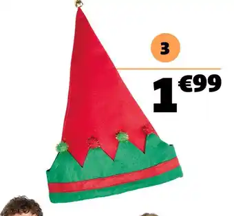 Gifi Bonnet de lutin offre