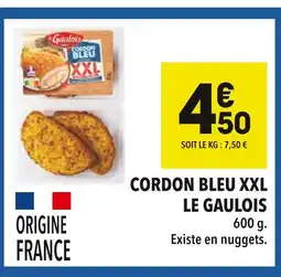Supeco Le gaulois cordon bleu xxl offre