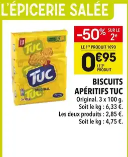 Supeco Tuc biscuits apéritifs original offre