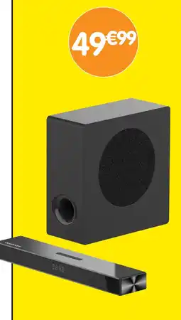 b&m Barre de son + caisson de basses offre