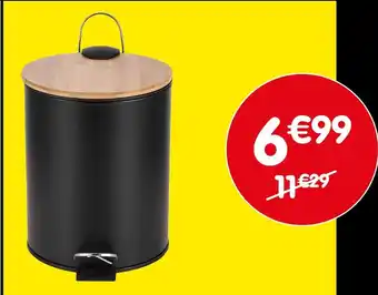 b&m Poubelle à pédale - 5 l offre