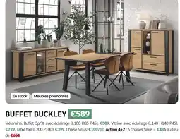 Meubles Crack Buffet buckley offre