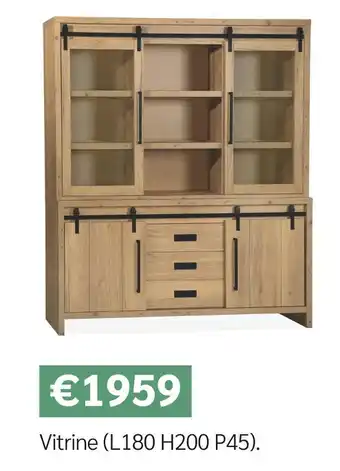 Meubles Crack Vitrine offre