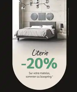 Meubles Crack 20% sur votre matelas, sommier ou boxspring offre