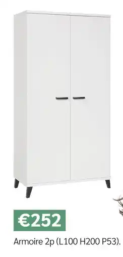 Meubles Crack Armoire 2p offre