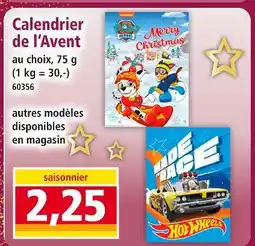 Norma Calendrier de l'avent offre