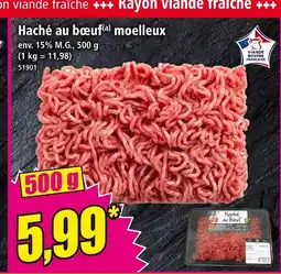 Norma Haché au bœuf moelleux offre