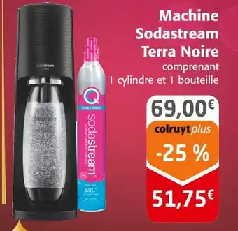 Colruyt Sodastream machine terra noire offre