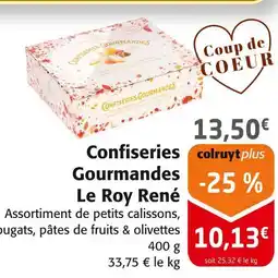 Colruyt Le roy rené confiseries gourmandes offre