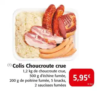 Colruyt Colis choucroute crue offre
