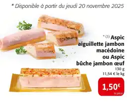Colruyt Aspic aiguillette jambon macédoine offre