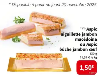 Colruyt Aspic aiguillette jambon macédoine offre