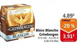 Colruyt Grimbergen bière blanche offre