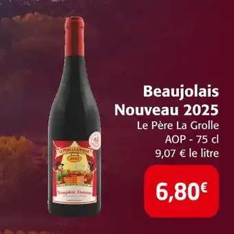Colruyt Beaujolais nouveau 2025 offre