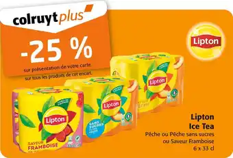Colruyt Lipton ice tea offre