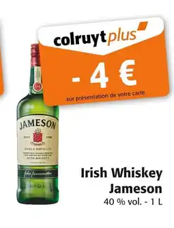 Colruyt Jameson irish whiskey offre