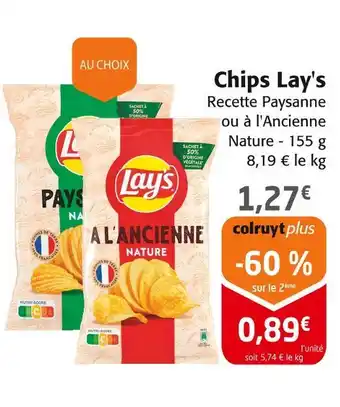 Colruyt Lay's chips offre