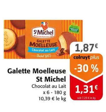 Colruyt St michel galette moelleuse offre