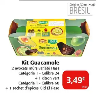 Colruyt Old el ppaso kit guacamole offre