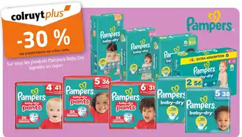 Colruyt Pampers offre