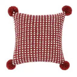 Jardiland Ecloz coussin à pompons ecloz offre