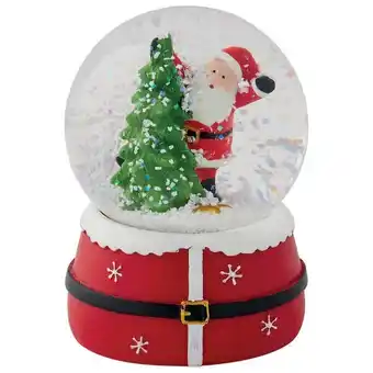 Jardiland Ecloz boule à neige père noël ecloz offre