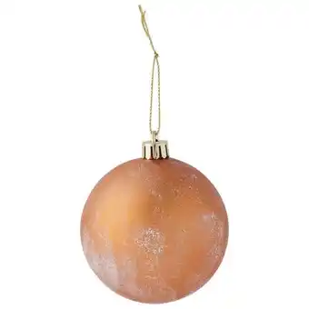 Jardiland Ecloz boule cuivre effet neige ecloz offre