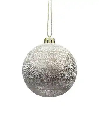 Jardiland Ecloz boule paillettes dorées ecloz offre