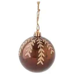 Jardiland Ecloz boule feuille pailletée ecloz offre