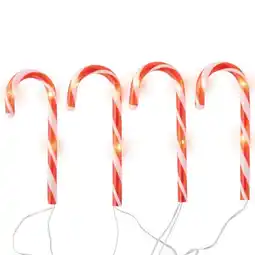 Jardiland Piques micro-led sucre d'orge offre