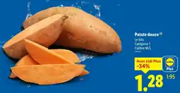 Lidl Patate douce offre