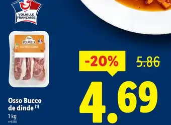 Lidl Le gaulois osso bucco de dinde offre