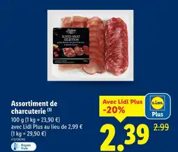 Lidl Deluxe assortiment de charcuterie offre
