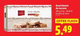 Lidl Favorina assortiment de turrons offre