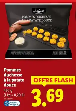 Lidl Deluxe pommes duchesse à la patate douce offre