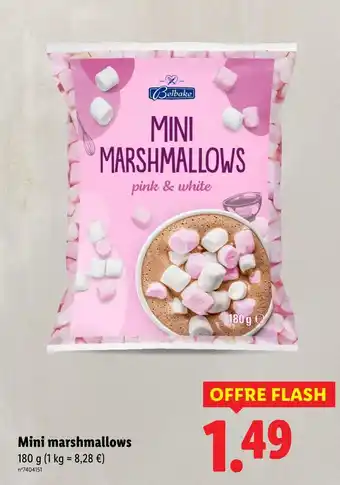 Lidl Belbake mini marshmallows offre
