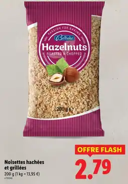 Lidl Belbake noisettes hachées et grillées offre