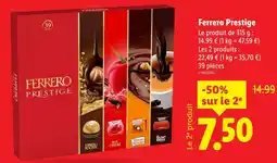 Lidl Ferrero prestige offre