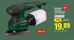 Lidl Parkside ponceuse multifonction offre