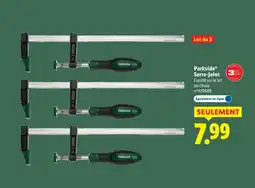 Lidl Parkside serre-joint offre
