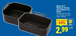Lidl Silvercrest moule en silicone pour friteuse à air chaud offre