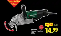 Lidl Parkside fraiseuse à lamelles offre