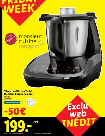 Lidl Silvercrest kitchen tools monsieur cuisine compact offre
