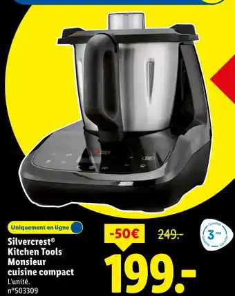 Lidl Silvercrest kitchen tools monsieur cuisine compact offre